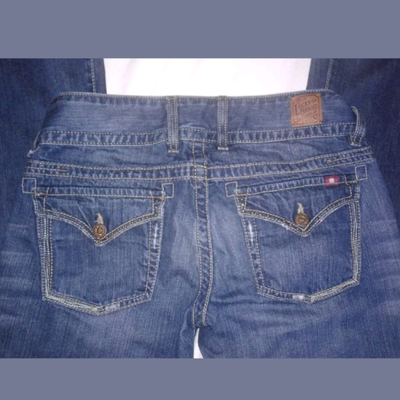 Vtg/Distress Wash Kane Le Maggie Lucky Brand Jeans - Picture 8 of 8
